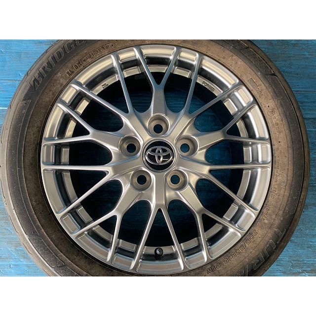 ggh20 トヨタ純正ホイール 4本 20系 中古 4本 トヨタ 純正 17インチ ホイール セット 7J +33 5H 114