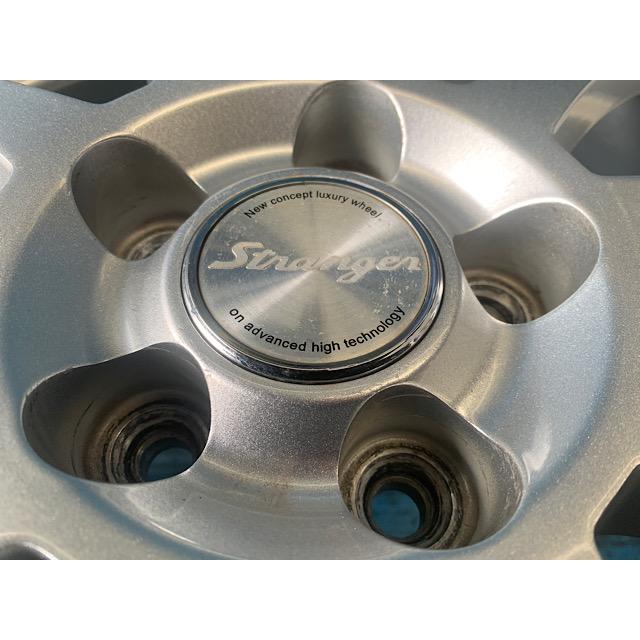 中古 16インチ スタッドレスタイヤ&ホイール 4本セット Stranger