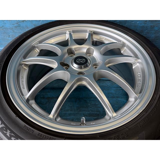 ENKEI（エンケイ） 中古 17インチ タイヤ&ホイール 4本セット PF01