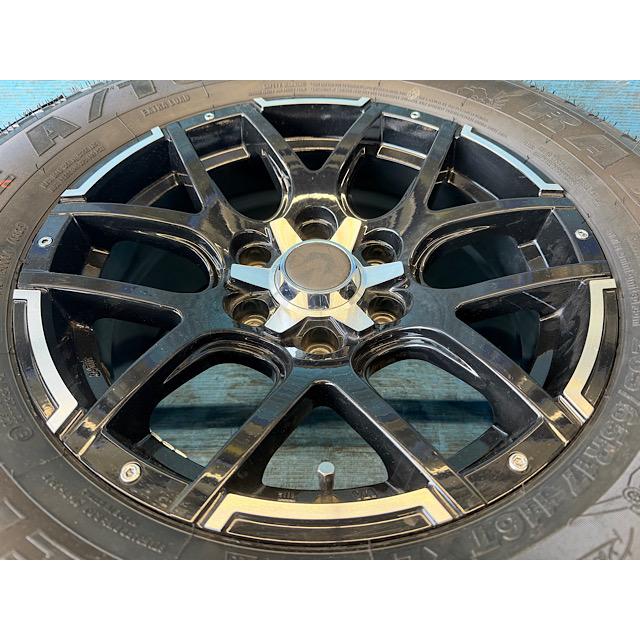 中古 17インチ タイヤ&ホイール 4本セット ウェッズ MUD VANCE04 RADAR RENEGADE A/T5 265/65R17 江戸川店の画像