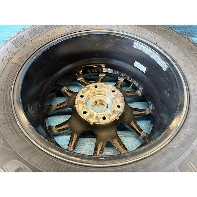 中古 17インチ タイヤ&ホイール 4本セット ウェッズ MUD VANCE04 RADAR RENEGADE A/T5 265/65R17 江戸川店の画像