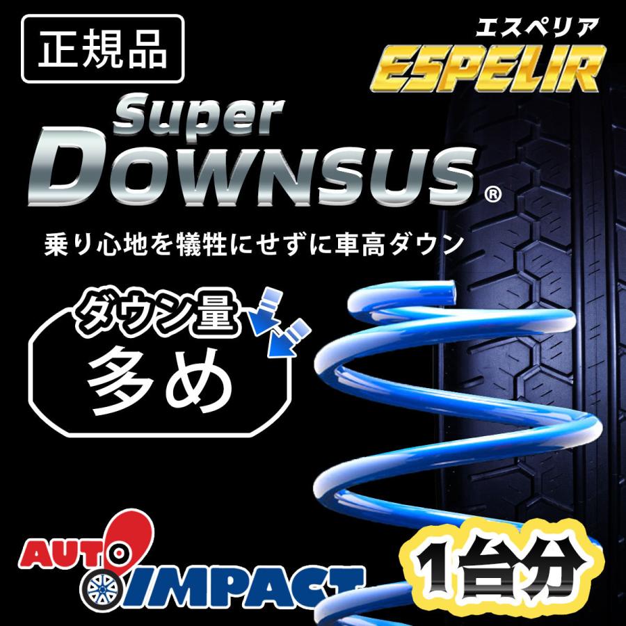 ESPELIR ESS-5394 ダウンサス DA17V 4WD用 ESPELIR]DA17V エブリイバン(4WD)用スーパーダウンサスType2+