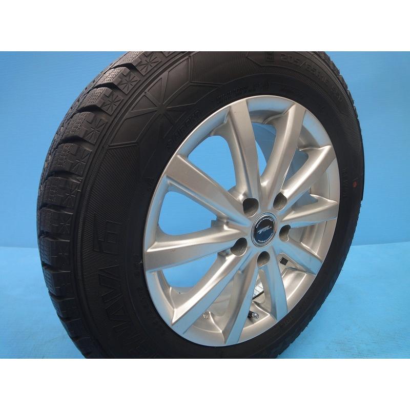 205/65R16 スタッドレス　バリ山　ホイール付き　美品 205/65R16 トヨタナット対応ホイール スタッドレス バリ山