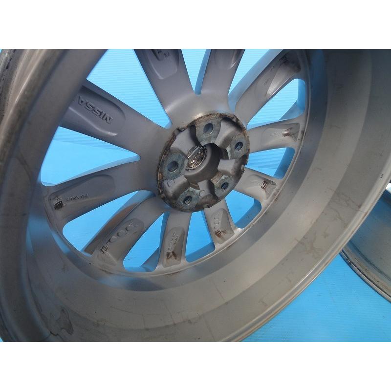 中古 18インチ 日産純正 デュアリス タイヤ＆ホイール 4本 セット 215