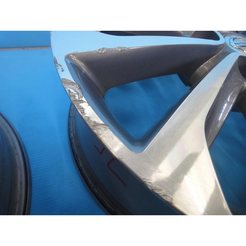 中古 18インチ 日産純正 デュアリス タイヤ＆ホイール 4本 セット 215