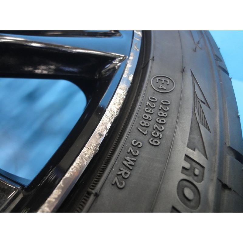 中古 18インチ RAYS VERSUS ブラックレーベル NITTO NT555 タイヤ 