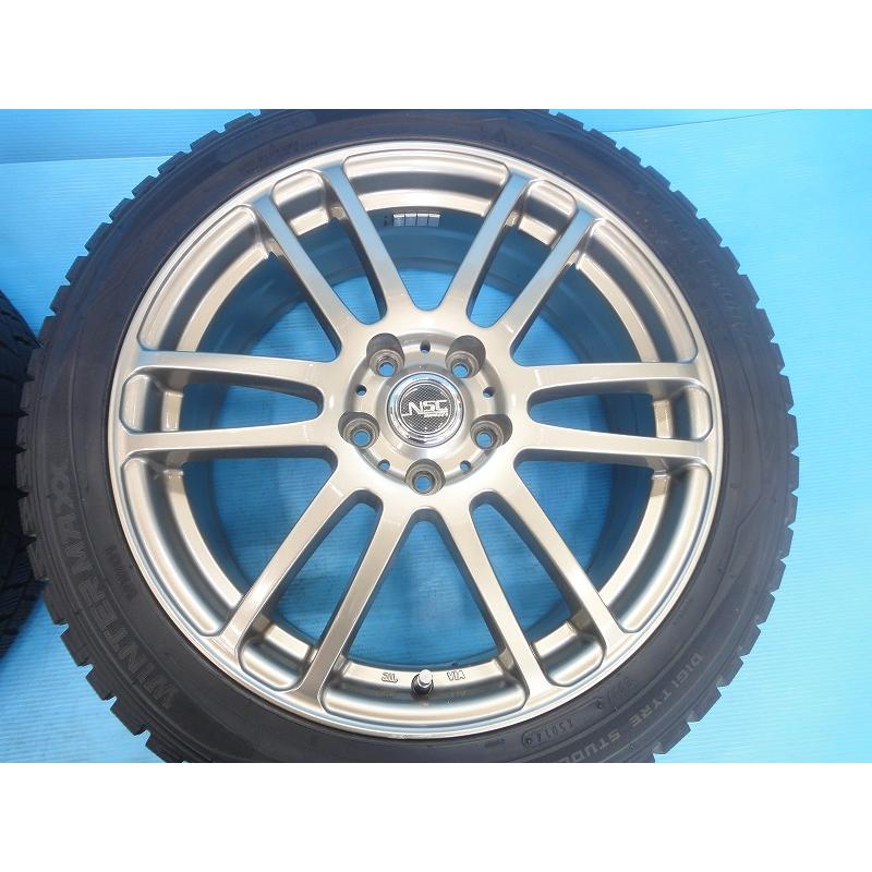 中古 スタッドレス 18インチ マナレイ NSC DIREZZA ダンロップ WM01 