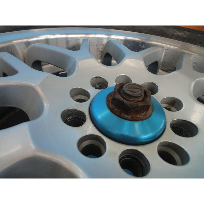 中古 16インチ CRIMSON レーシングスパルコ ASAHITEC ホイール 4本 
