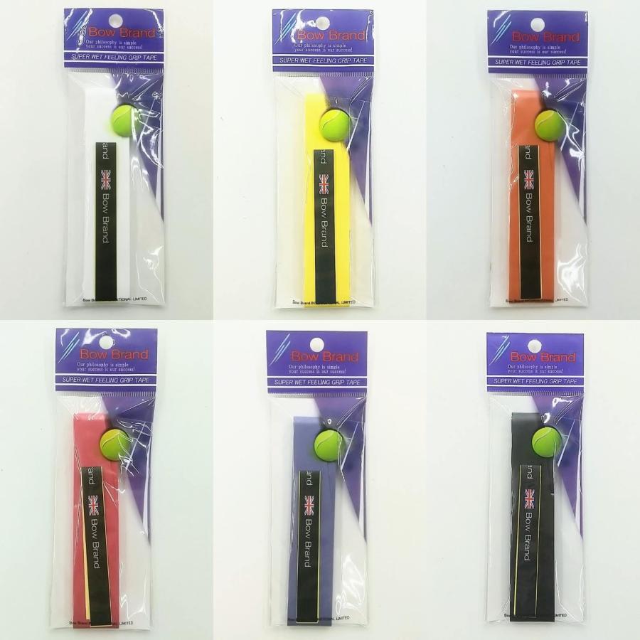Bowbrand Bow001 ボウブランド プログリップ スーパーウェット1本巻 Bow Bow001 ガット張りの店ネットイン 通販 Yahoo ショッピング