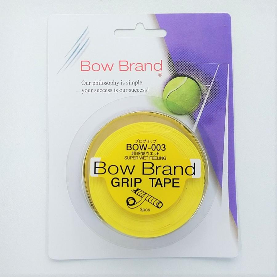 BowBrand BOW003 ボウブランド プログリップ スーパーウェット3本巻　グリップテープ｜netintm｜03