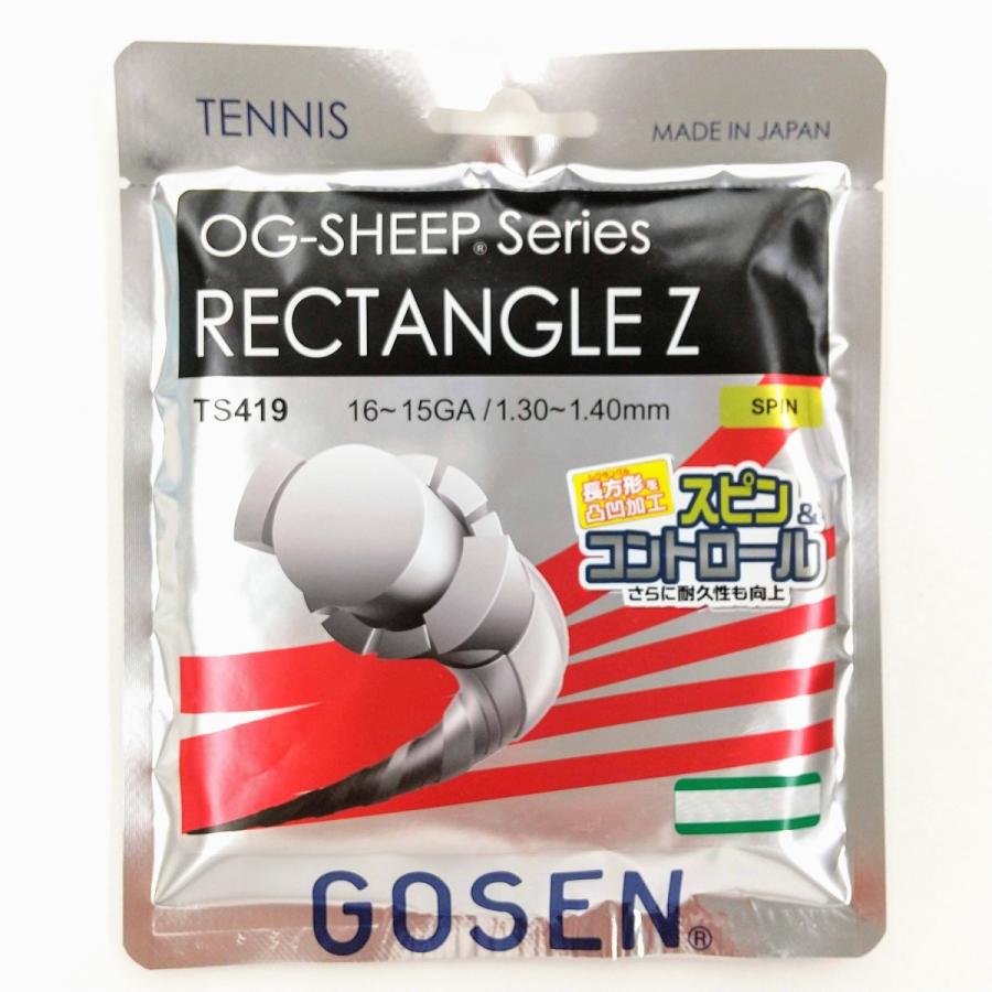 OG-SHEEP GOSEN TS419 / ゴーセン レクタングル Z テニス OG-SHEEP GOSEN TS419 / ゴーセン レクタングル Z テニス
