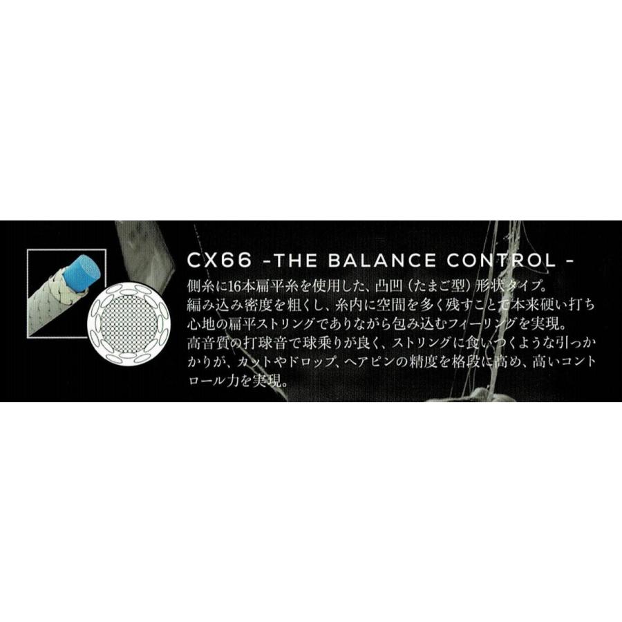 Wilson（ウイルソン） CX66 バドミントン ストリング 0.66mm WR850000