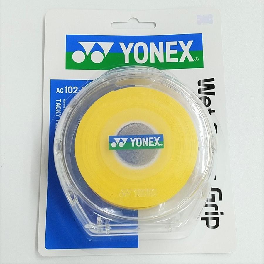 YONEX AC102-5P ヨネックス ウェットスーパーグリップ ケース付