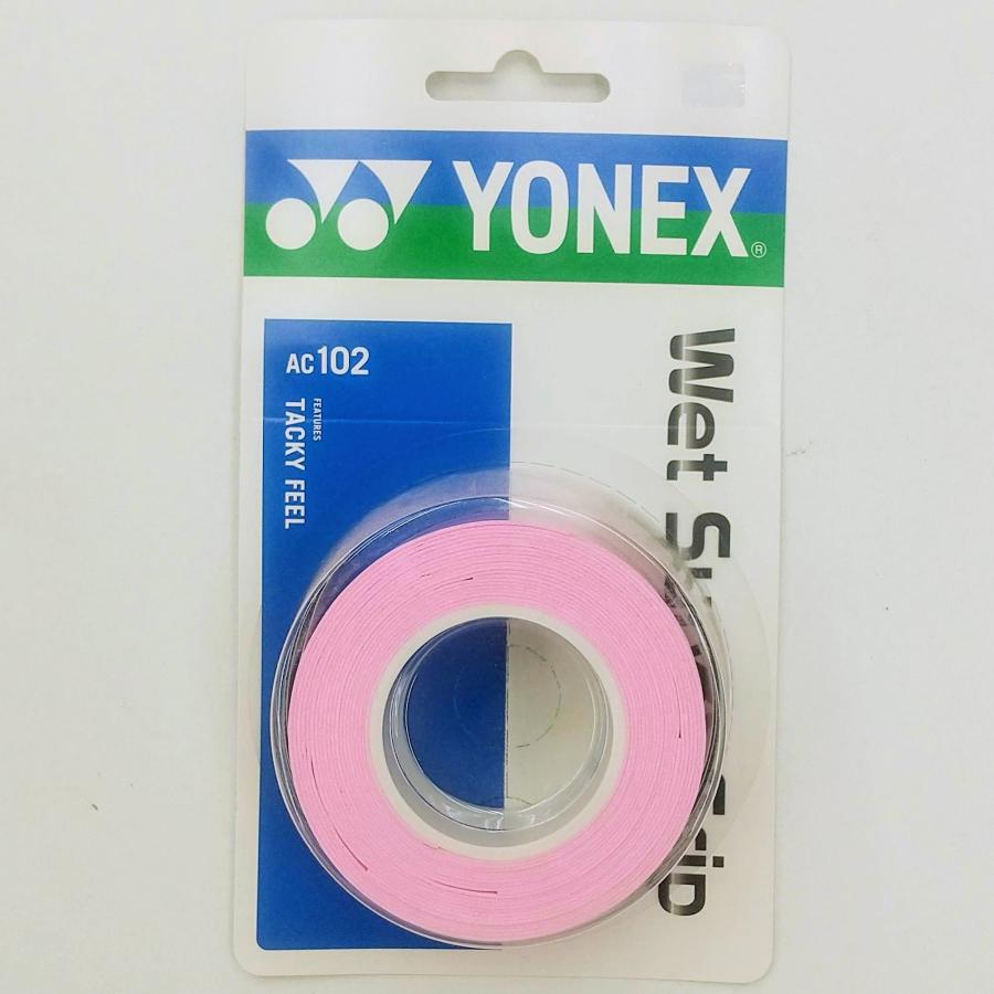 YONEX（ヨネックス） YONEX AC102 ウェットスーパーグリップ 3本入