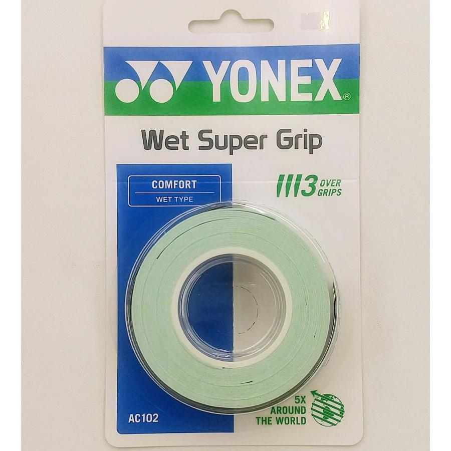 YONEX AC102 ヨネックス ウェットスーパーグリップ 3本入