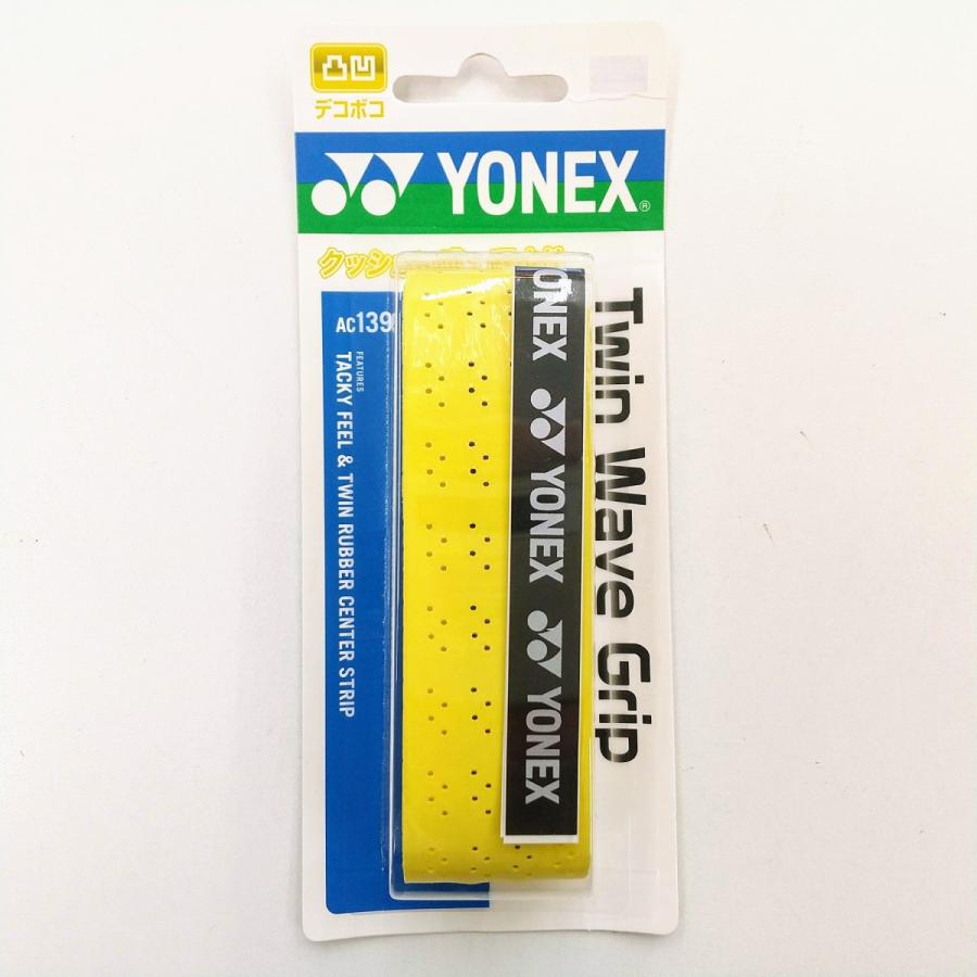 YONEX（ヨネックス） YONEX AC139 ツインウェーブグリップ(1本入） : ガット張りの店ネットイン - 通販 - Yahoo ...