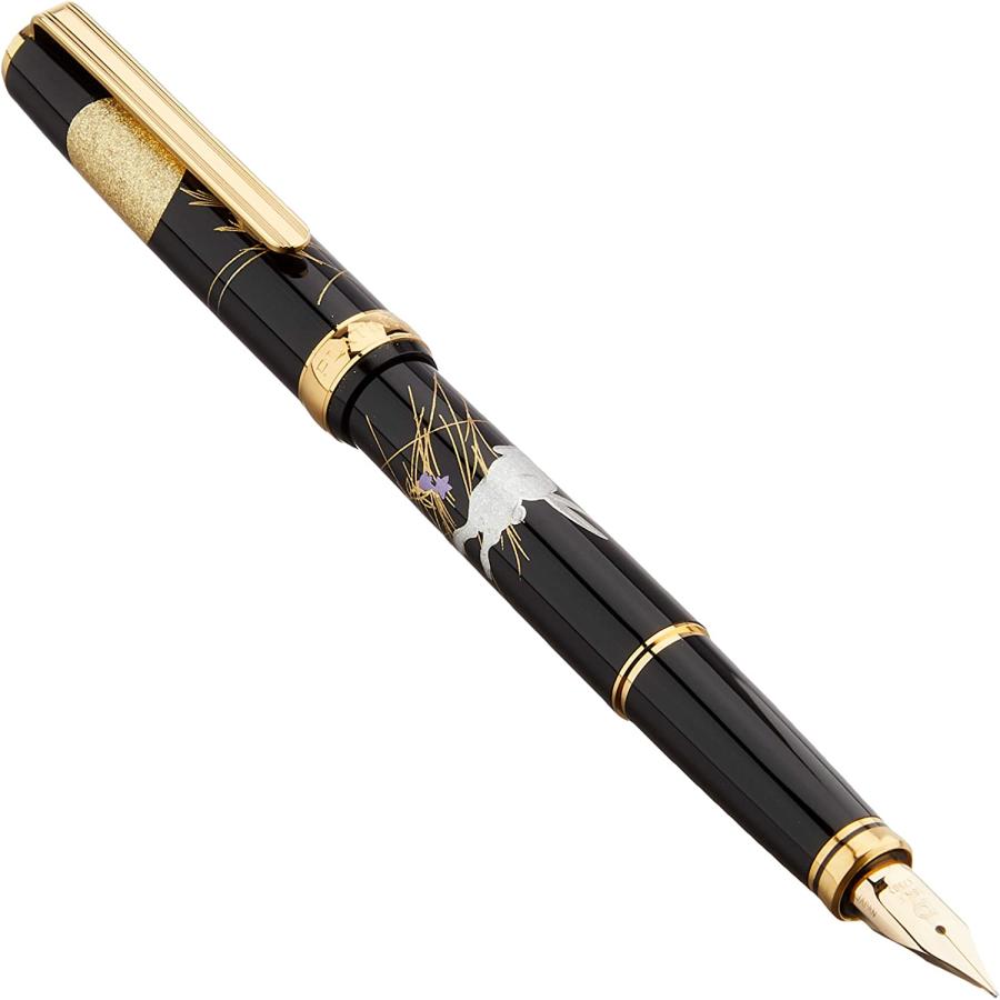 プラチナ万年筆 蒔絵万年筆 美巧コレクション 金沢箔 月と兎 PTL-20000H #87 ペン先Ｆサイズ/4748_2