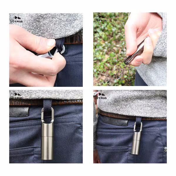 オイルライター F プラス カラビナブルライター 東京パイプ OL-01G