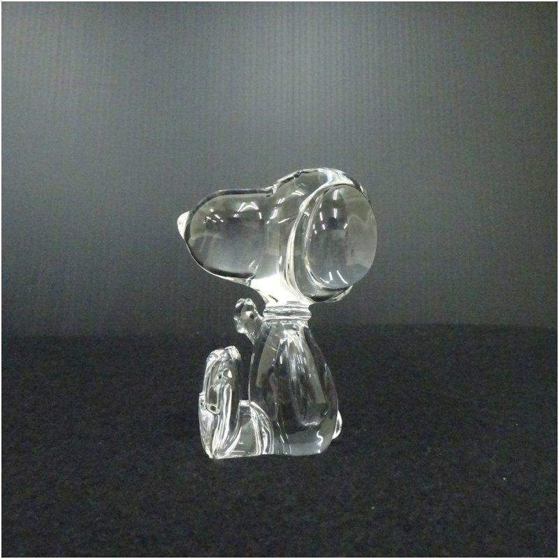 バカラ スヌーピー クリスタルガラス置物 : 茶道具と掛軸のショップ