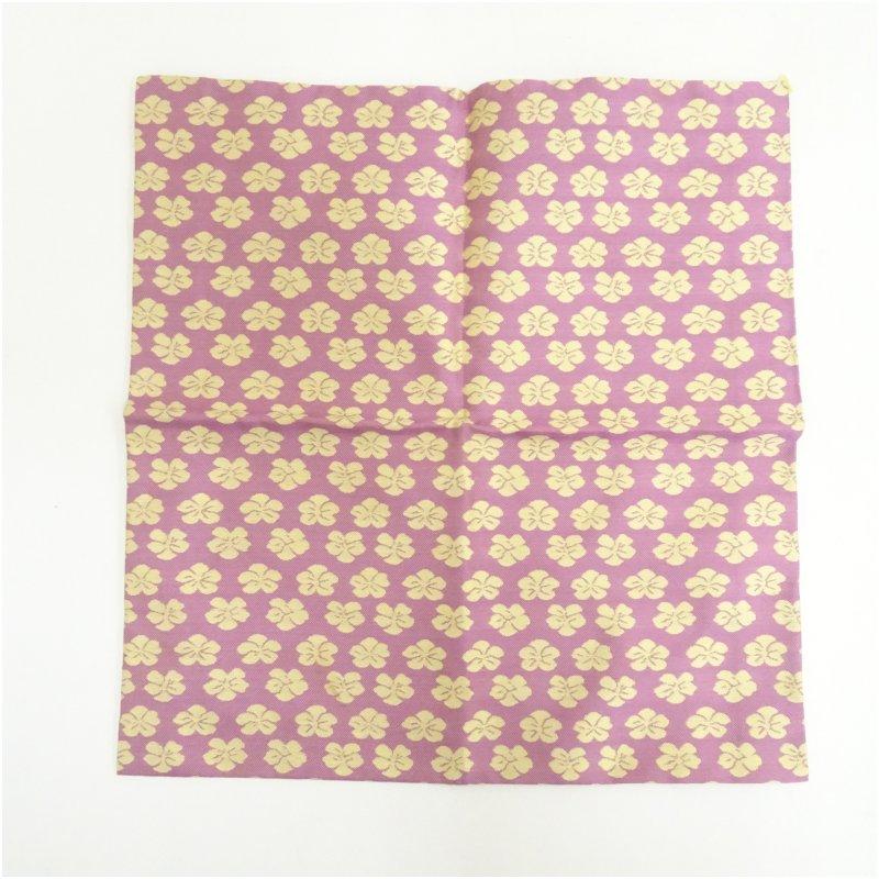 茶道用帛紗 花柄 絹製茶道具 出帛紗 千家十職 土田友湖 共箱