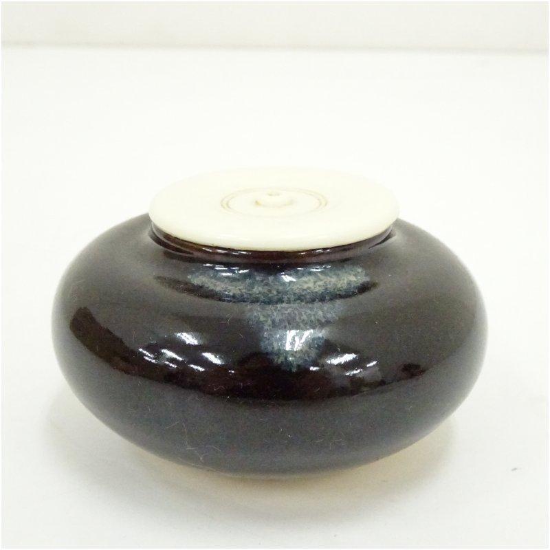 景山造 大海茶入（仕覆付） : 茶道具と掛軸のショップつなぐ - 通販