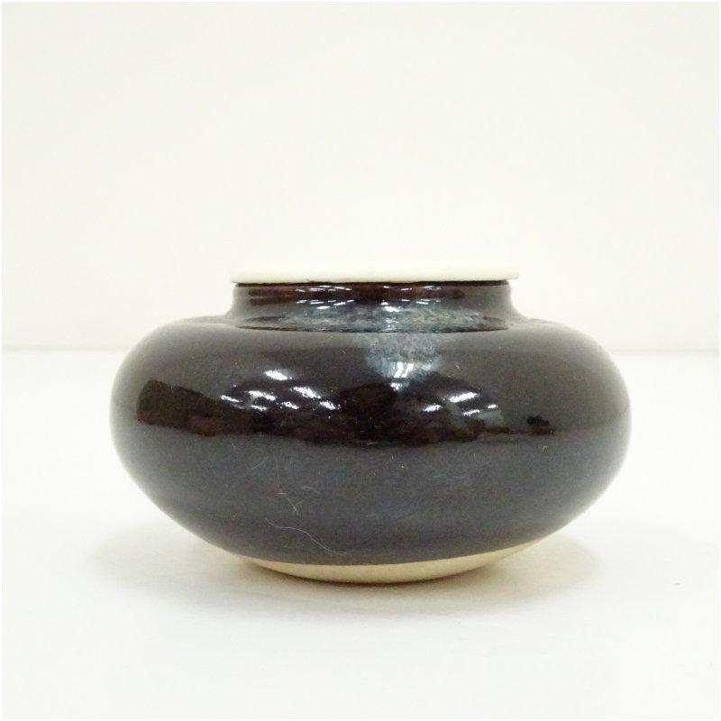 景山造 大海茶入（仕覆付） : 茶道具と掛軸のショップつなぐ - 通販