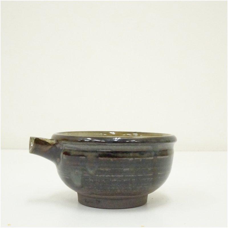 小石原焼 太田熊雄造 飴釉片口鉢（共箱） : 茶道具と掛軸のショップ