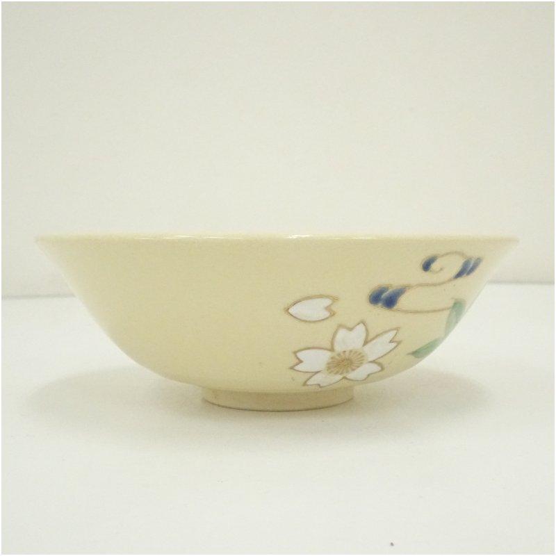 京焼 加藤昌山造 色絵紅葉平茶碗 : 茶道具と掛軸のショップつなぐ