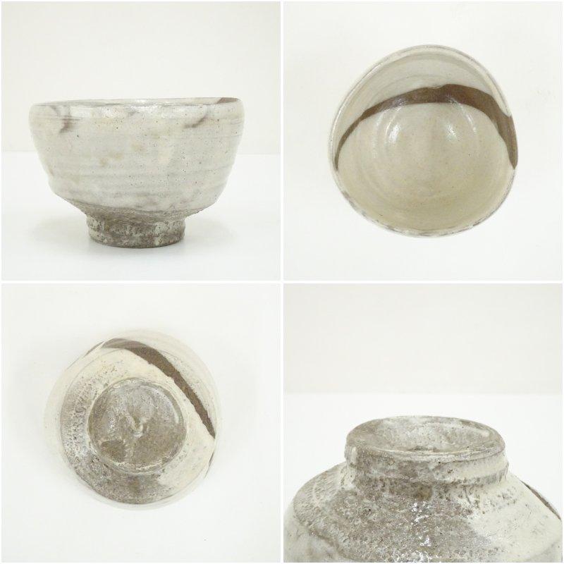水野双鶴造 粉引茶碗（共箱） : 茶道具と掛軸のショップつなぐ - 通販