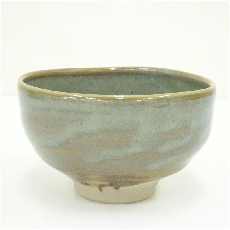 越中瀬戸焼 釋永由紀夫造 茶碗（共箱） : 茶道具と掛軸のショップ