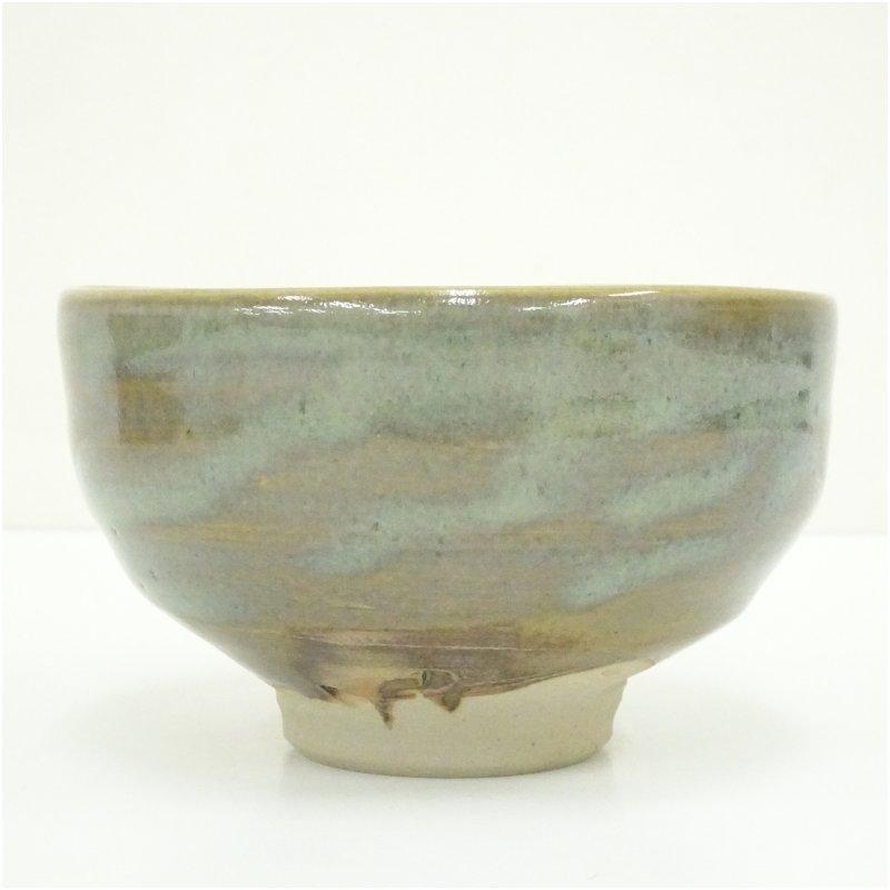 越中瀬戸焼 釋永由紀夫造 茶碗（共箱） : 茶道具と掛軸のショップ
