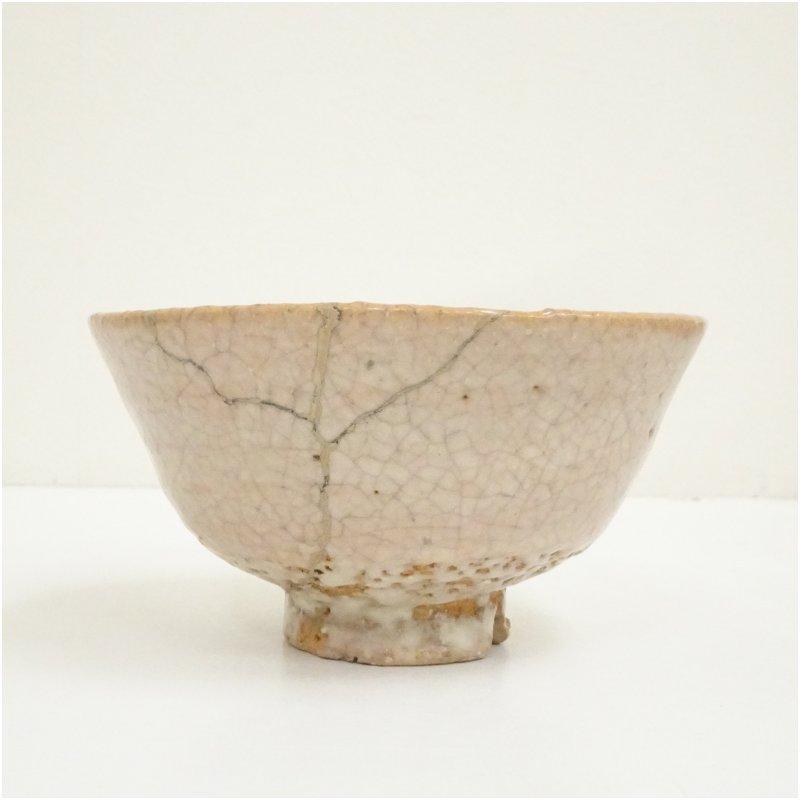 萩焼 十世 坂高麗左衛門造 萩茶碗（共箱） : 茶道具と掛軸のショップ