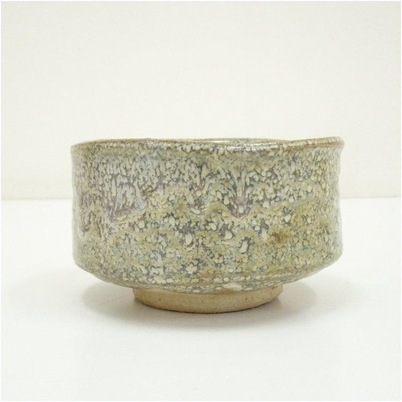 美山造 茶碗（共箱） 茶道具 灰志野 茶碗 寺田美山造 共箱 美品