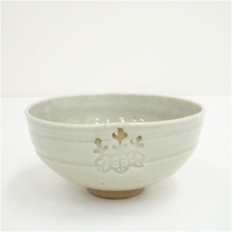 京焼　六世　高橋道八造　桃山御本茶碗（共箱）_1