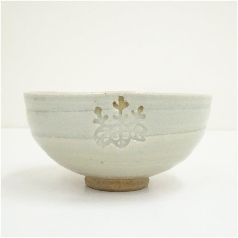 京焼　六世　高橋道八造　桃山御本茶碗（共箱）_2