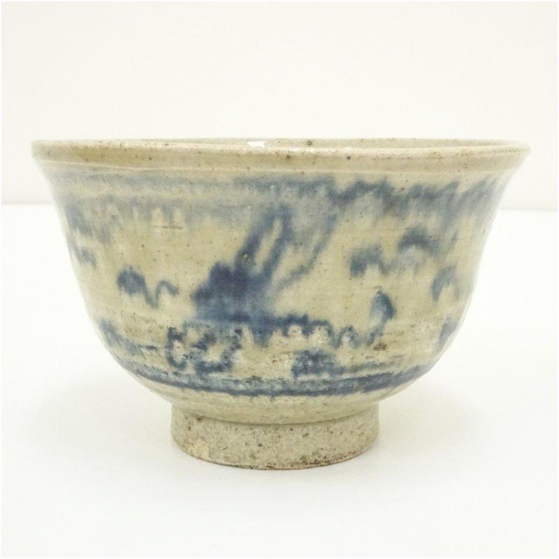龍窯 加藤舜陶造 砂雲呉須茶碗（共箱） : 茶道具と掛軸のショップ 