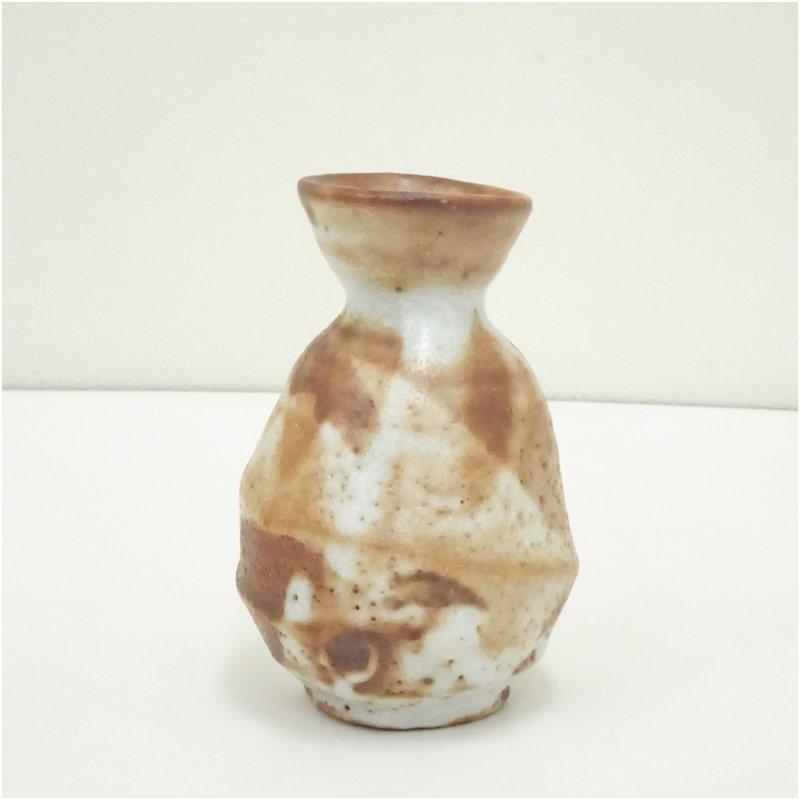 甲山窯 酒井甲夫造 志野徳利（共箱） : 茶道具と掛軸のショップつなぐ
