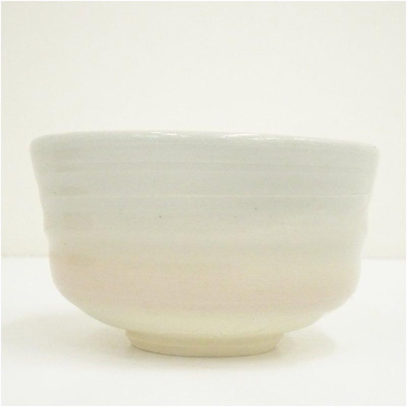 京焼 八代 清水六兵衛監修 御本箆目茶碗（共箱） : 茶道具と掛軸の
