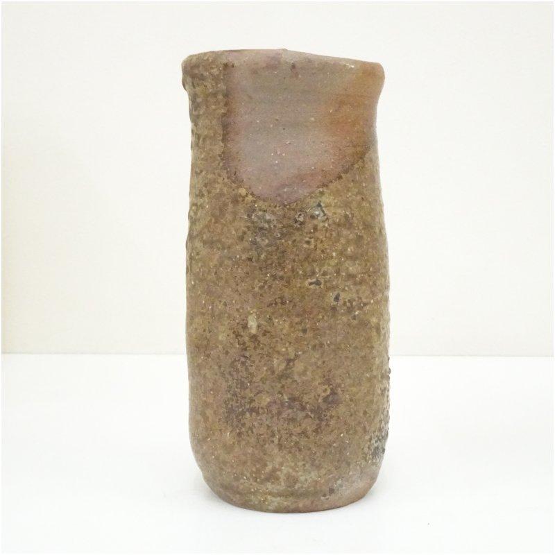 備前焼 佐藤苔助造 花入（共箱） : 茶道具と掛軸のショップつなぐ