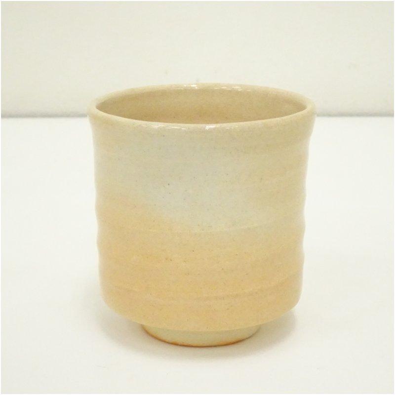 十一世坂高麗左衛門　萩焼　湯呑 萩焼 十一世 坂高麗左衛門造 湯呑（共箱） : 茶道具と掛軸の