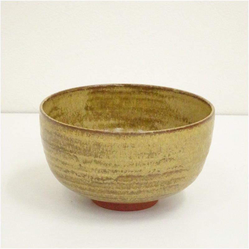 京焼 岡本和郎造 蕎麦釉茶碗（共箱） : 茶道具と掛軸のショップつなぐ