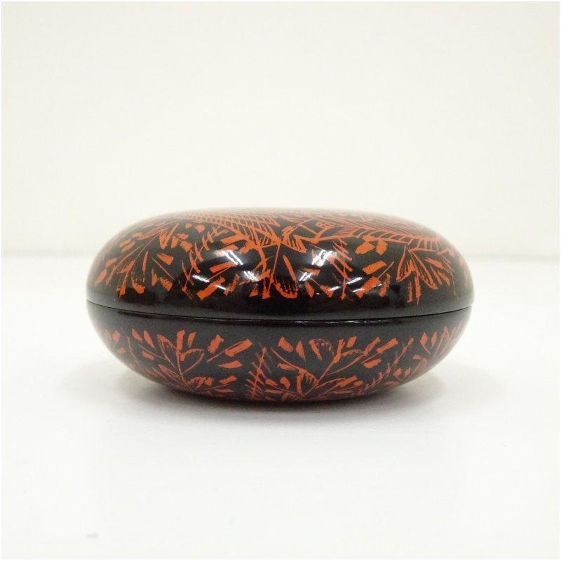 茶道具　蒟醤塗　清雲造　棗　平棗　香合　共箱　3点まとめて　M　R9076 茶道具 蒟醤塗 清雲造 棗 平棗 香合 共箱 3点まとめて