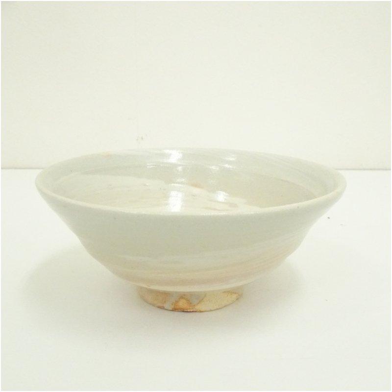 萩焼 城山窯 金子信彦造 刷毛目茶碗（共箱） : 茶道具と掛軸の