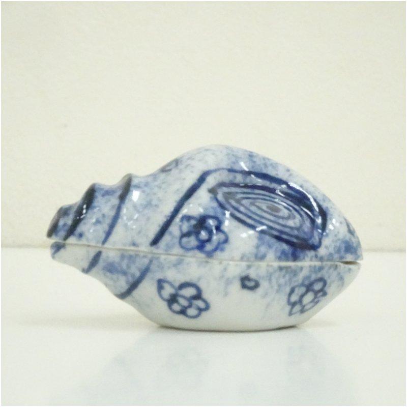 美術品・アンティーク・コレクション 平安 高野昭阿弥 鶴香合 茶道具