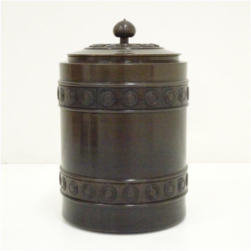 高岡銅器　唐銅皆具一式祥栄作【極上】お茶道具／共箱 風炉師 鳳泉造 唐銅皆具（共箱） : 茶道具と掛軸のショップつなぐ