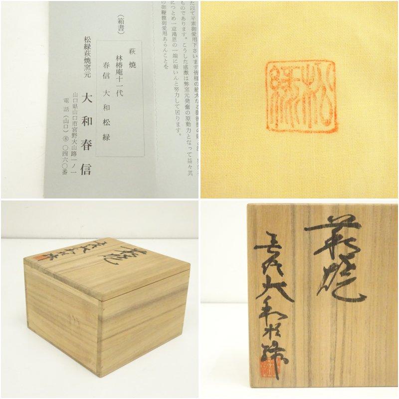 ブランド登録なし - 萩焼 十一代 大和松緑（春信）造 茶碗（共箱）