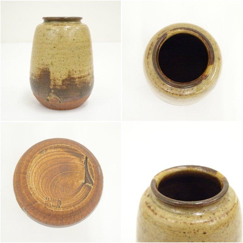 美濃焼 佐治光寿造 中興名物 正木茶入（共箱） : 茶道具と掛軸の