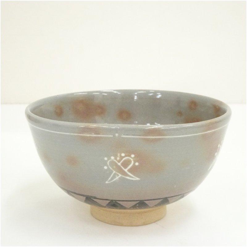 駕洛窯造 御本三島茶碗（共箱） : 茶道具と掛軸のショップつなぐ