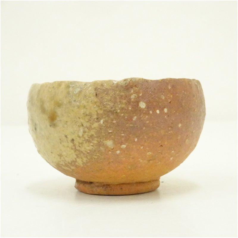 ぐい呑　信楽焼　楽斎 信楽焼 高橋楽斎造 ぐい呑（共箱）