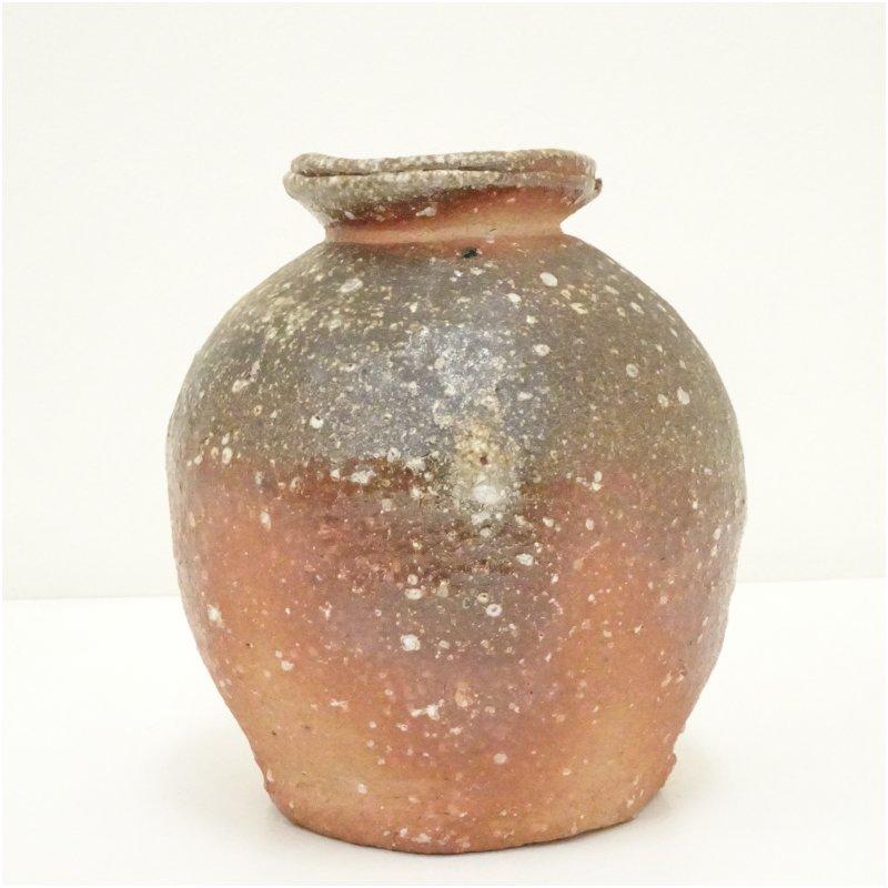 信楽焼 普門窯 小川青峰造 壺（共箱） : 茶道具と掛軸のショップ